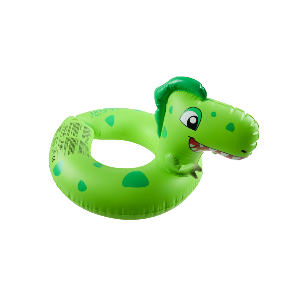 Bouée Gonflable Enfant dès 3ans et + pour Piscine & Plage, Flotteur ø49cm - Dinosaure ø49cm