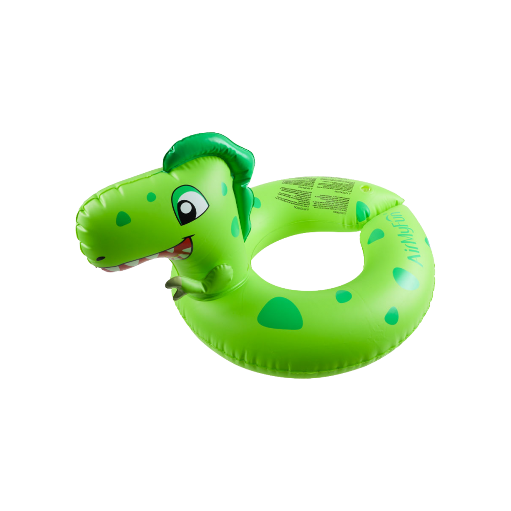 Bouée Gonflable Enfant dès 3ans et + pour Piscine & Plage, Flotteur ø49cm - Dinosaure ø49cm