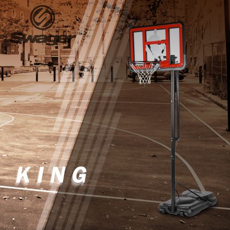 Panier de basket 2.30m a 3.05m - The King