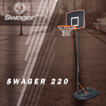 Panier de basket 2.30m a 3.05m - Swager 305