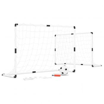 Lot de 2 buts de foot 120 x 80cm - PLAY4FUN