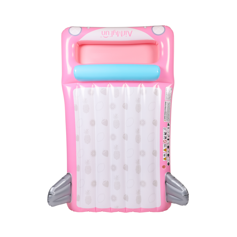 Matelas Gonflable d'Eau 2 personnes, Ultra Confort, pour Piscine & Plage - Voiture Ange 200 x 145 cm