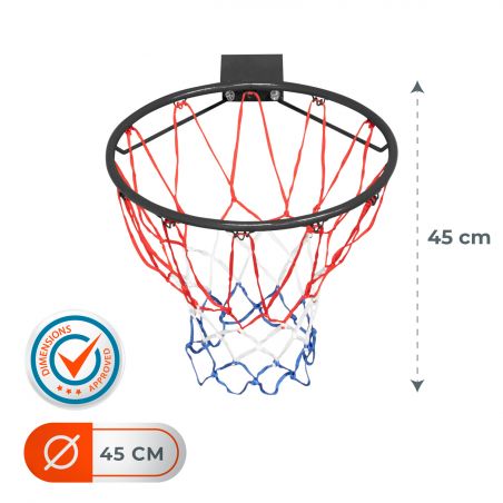 Arceau de basket noir diametre 45cm - BUMBER - Malibu