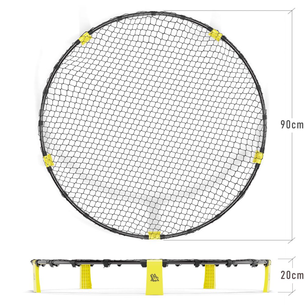 Set de roundnet jaune 90cm