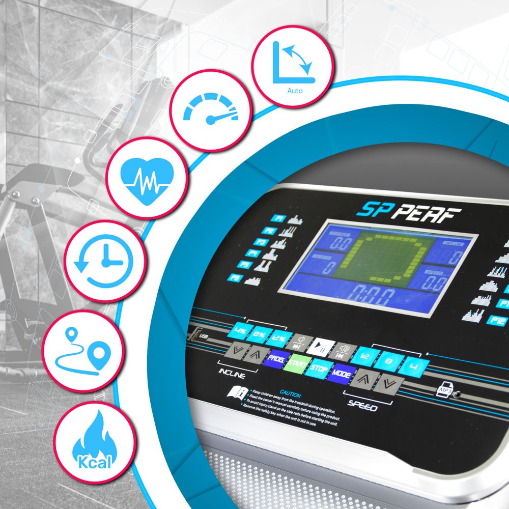 Tapis de Course Pliable PERFORMANCE - 16km/h