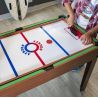 Table Multi Jeux 20 en 1 sur Pied, Multifonction avec Plateaux Modulables et Accessoires pour 20 jeux différents, 122x61x84 cm