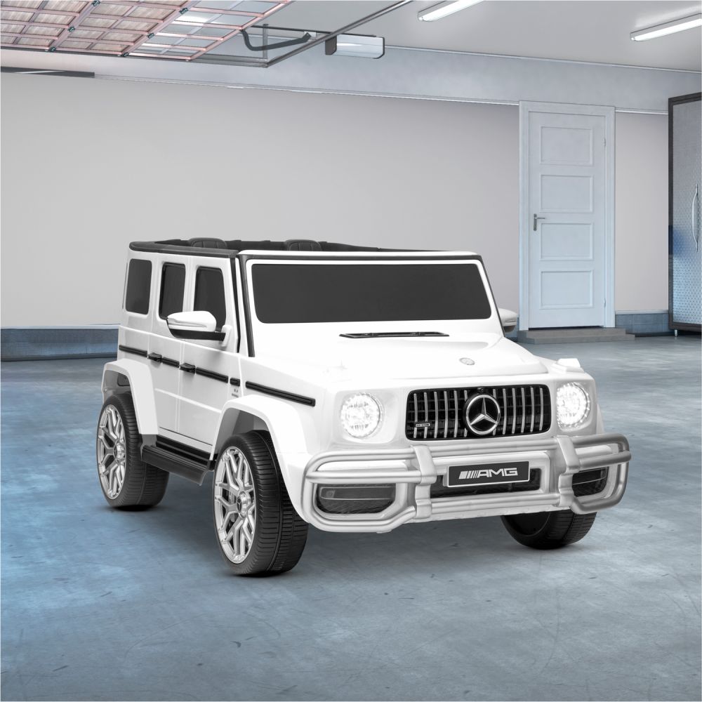 Voiture Electrique 4x4 SUV 2 places Mercedes AMG 2 x 45 W - Marche AV/AR, Phares et Système audio