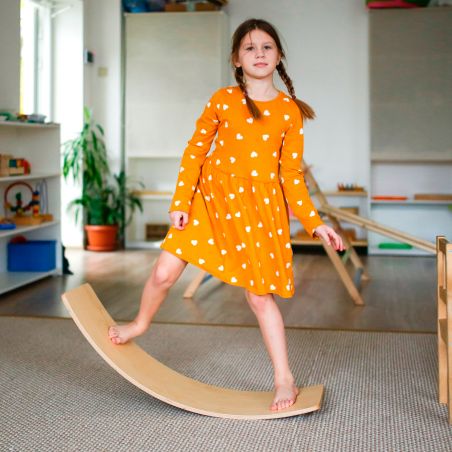 Planche d'équilibre bois pour enfant PLEBO