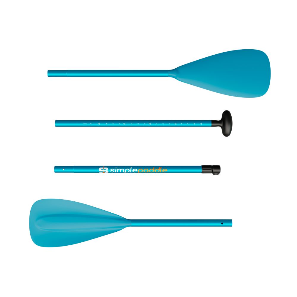 Pagaie double fonction paddle-kayak SIMPLE PADDLE - Bleu