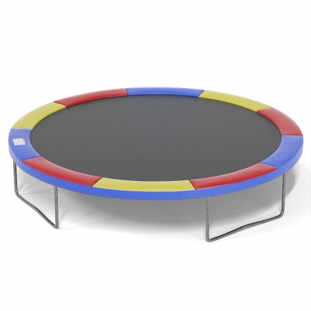 Coussin de protection trampoline 12FT-366cm - Multicolore
