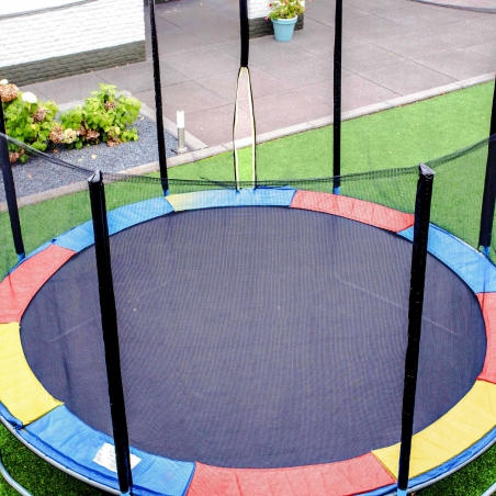 Coussin de protection trampoline 12FT-366cm - Multicolore