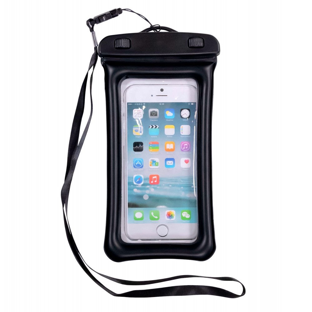 Pochette etanche telephone portable - Noir