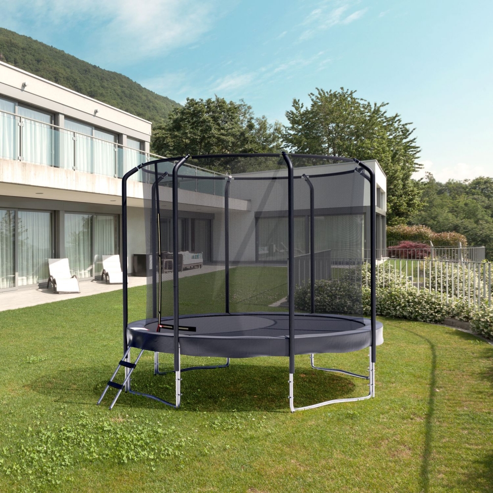 Trampoline Semi-Pro Jump4fun 10FT-305cm Noir