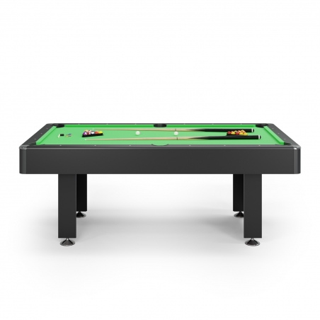 Billard americain plateau dinatoire et retour de boules - Tapis vert