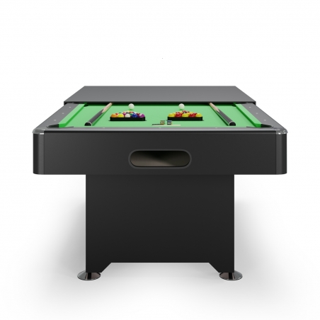 Billard americain plateau dinatoire et retour de boules - Tapis vert