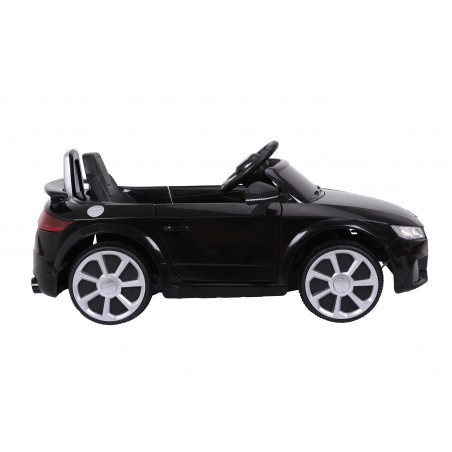 Audi TT RS Voiture Electrique Enfant (2x25W) 103x62x44 cm - Marche av/ar, Phares, Musique, Ceinture et Télécommande parentale