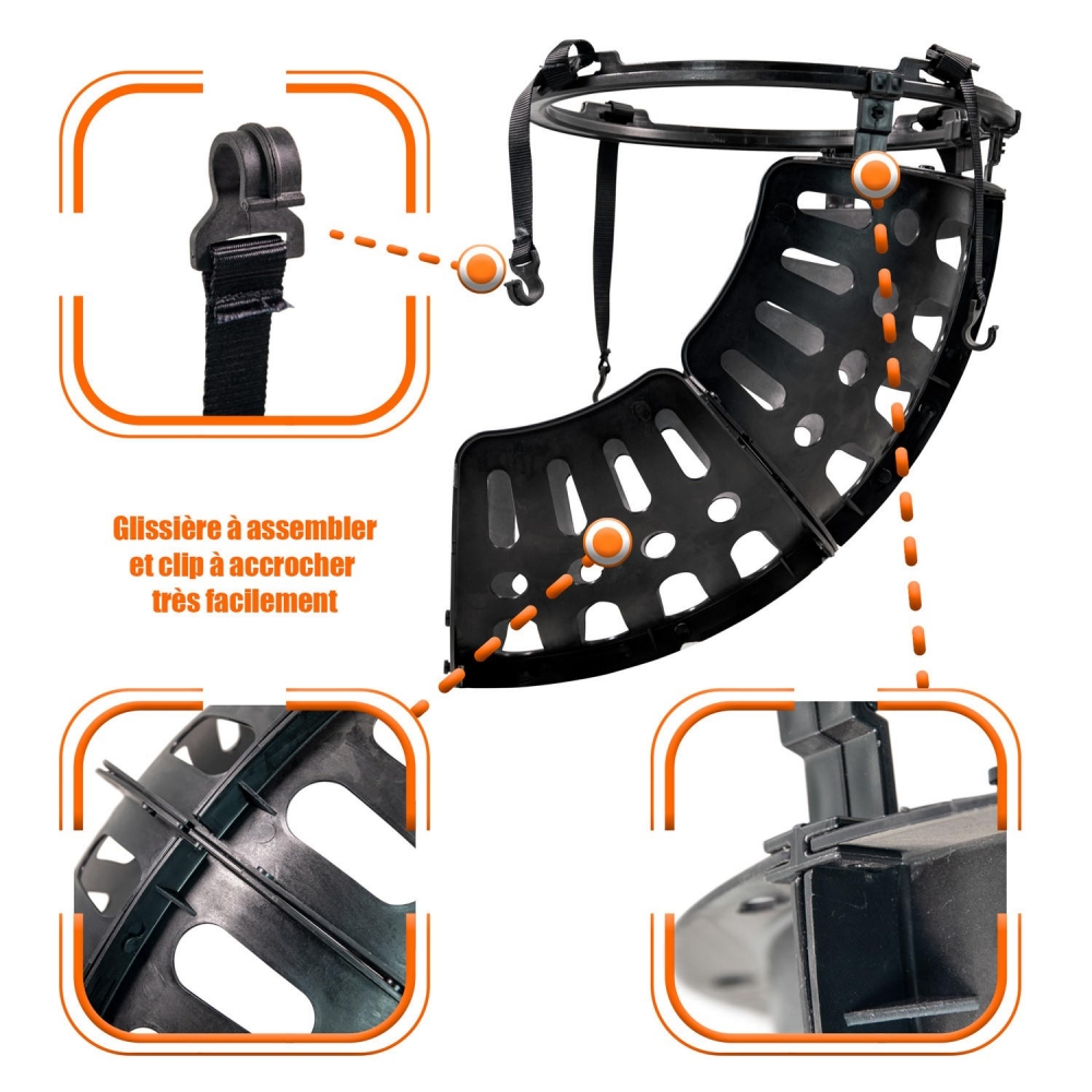 Pack panier de basket Phoenix 305 et ses accessoires - BUMBER