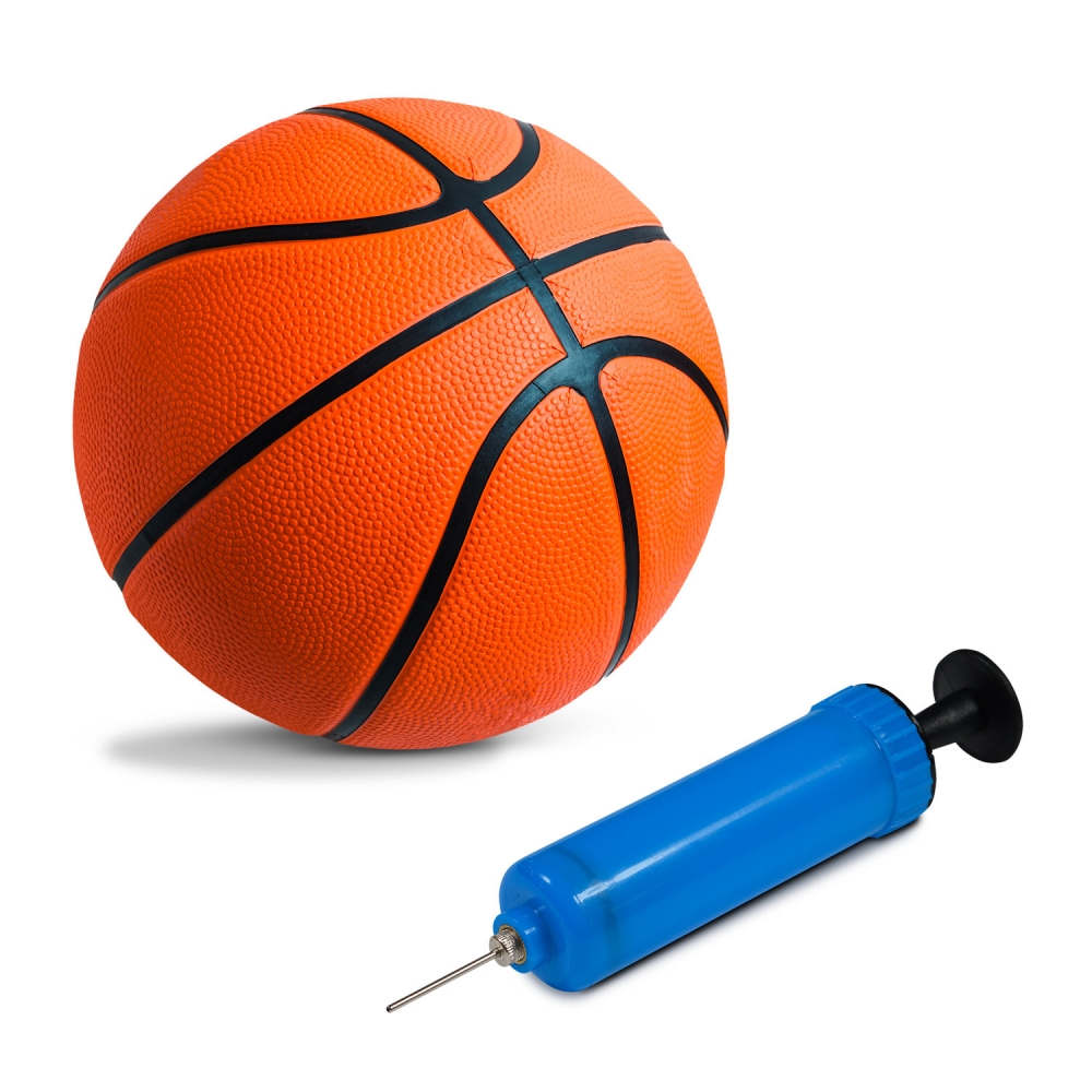 Pack ballon de basket Bronx + pompe - BUMBER