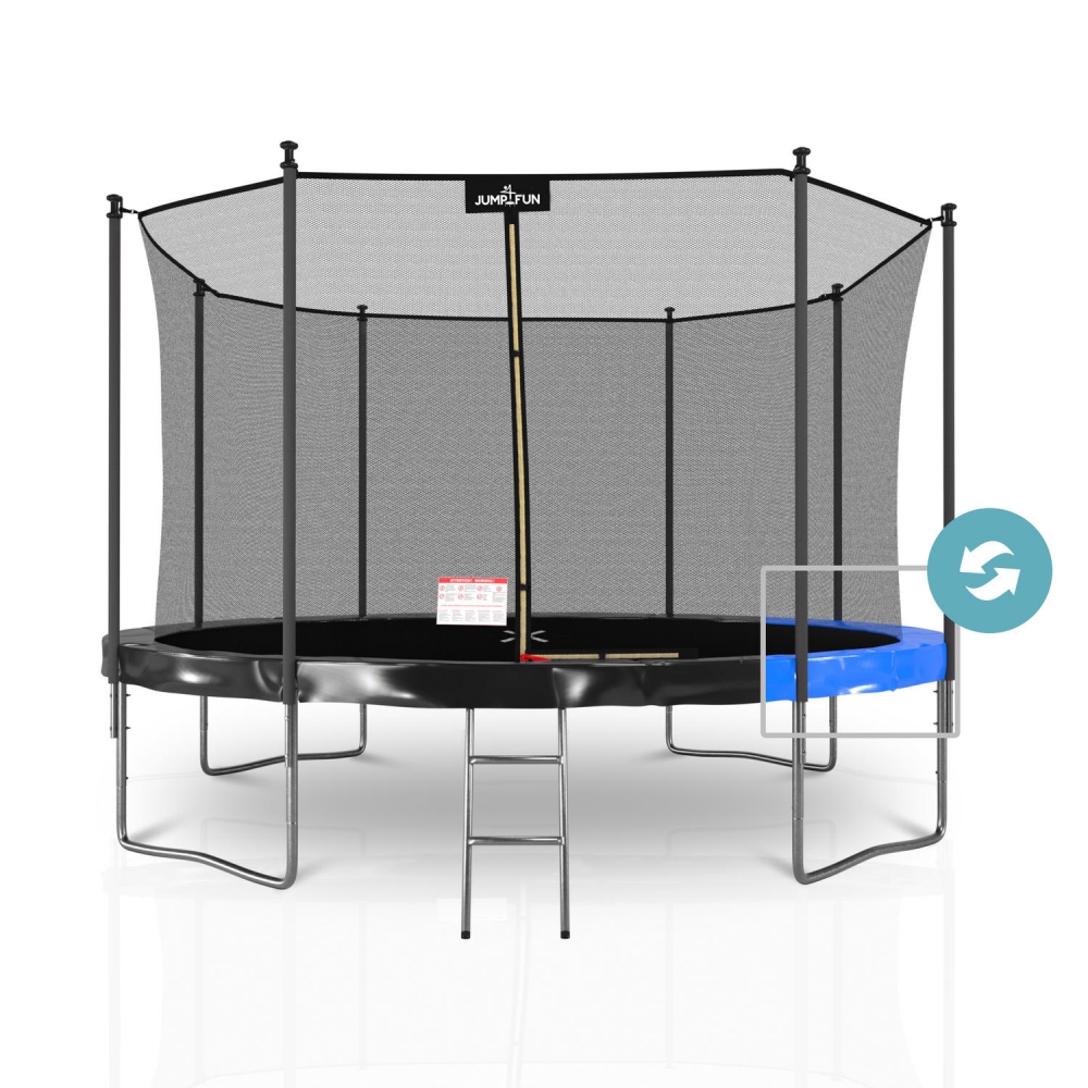 Pack Trampoline Classique 12 FT + Panier de basket souple