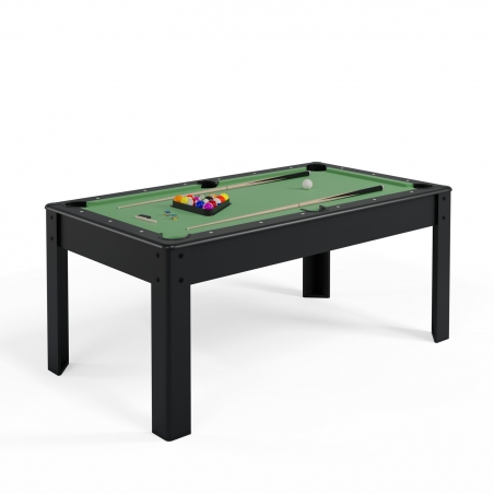 Billard convertible ALLIANCE 183 x 102 cm avec accessoires