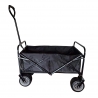 Chariot de Transport Pliant 93x56x122 cm - Noir