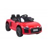 Audi R8 Spyder Voiture Electrique (2x35W) 100 x 59 x 44 cm - Marche av/ar, Phares, Musique, Ceinture et Télécommande parentale