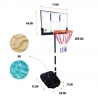 Panier de basket 1.00m a 2.10m - Brooklyn