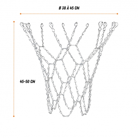 Filet de panier basket-ball en acier - Street