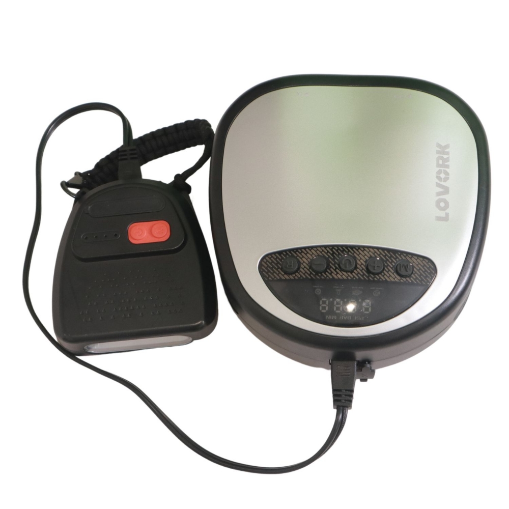 Pompe electrique multi-usages avec batterie autonome - Argent