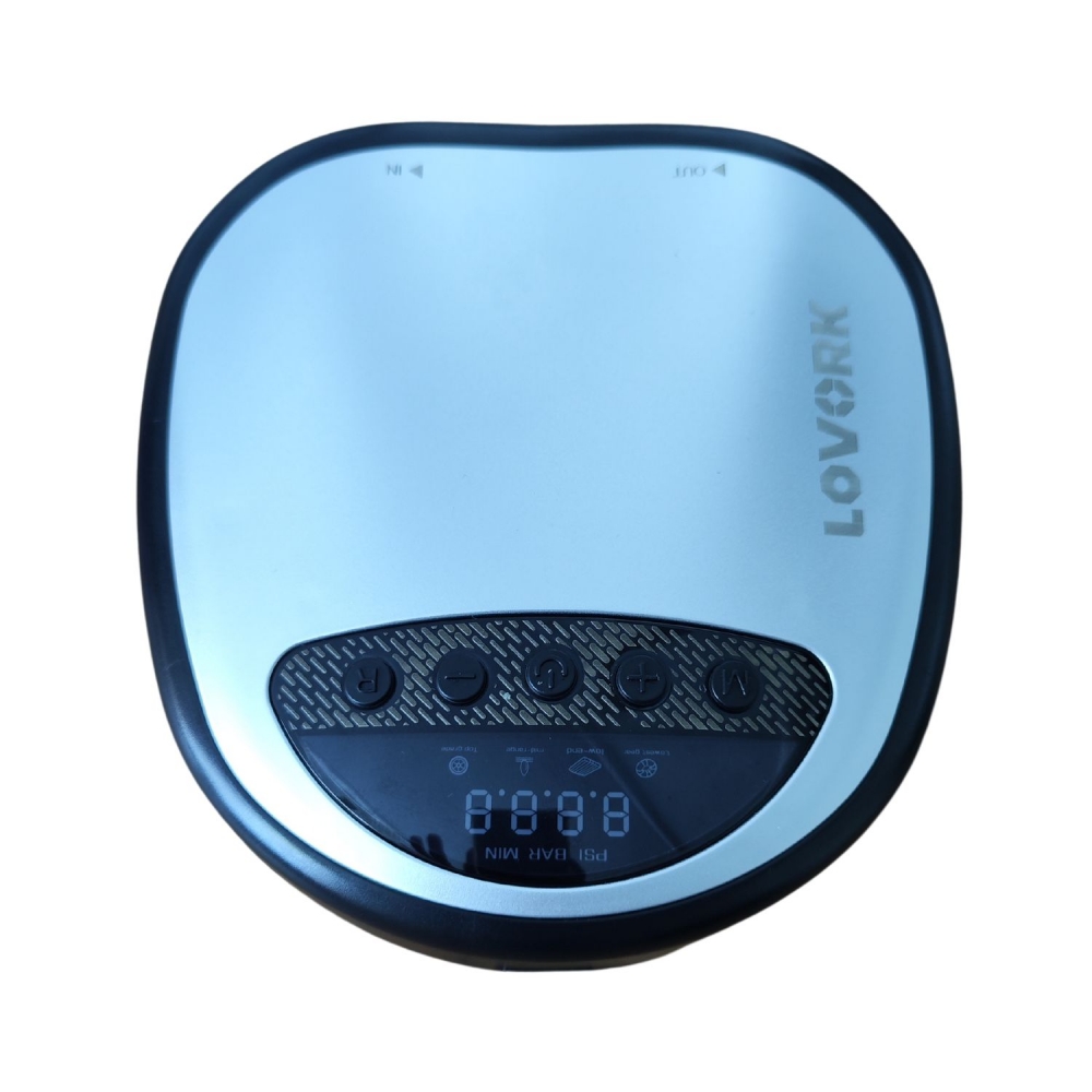 Pompe electrique multi-usages avec batterie autonome - Argent