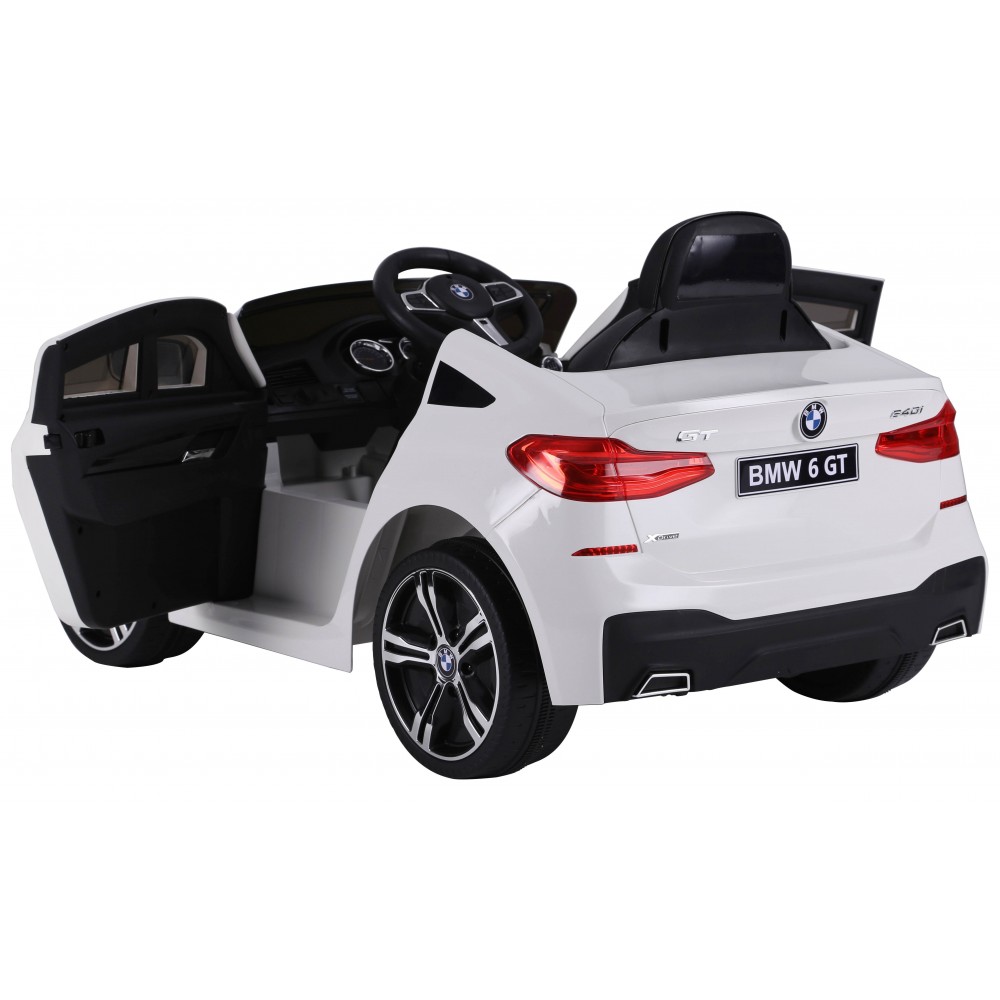 BMW X6 GT Voiture Electrique Enfant (2x25W), 106x64x51 cm - Marche av/ar, Phares, Musique, Ceinture et Télécommande parentale