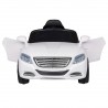 Voiture Electrique Berline Coupé Enfant (25W) Avec Système Audio, Porte Ouvrable, Amortisseurs et Télécommande Parentale