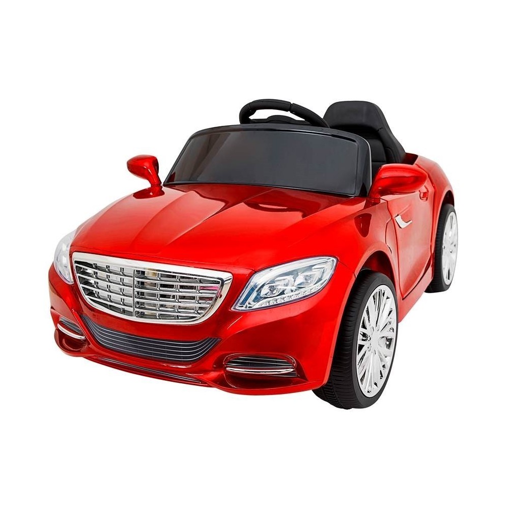 Voiture Electrique Berline Coupé Enfant (25W) Avec Système Audio, Porte Ouvrable, Amortisseurs et Télécommande Parentale