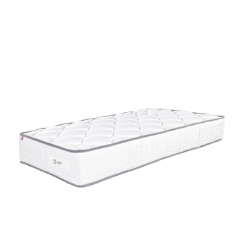 Matelas Iris, 20cm, mousse haute densité, indépendance du couchage, face été/hiver