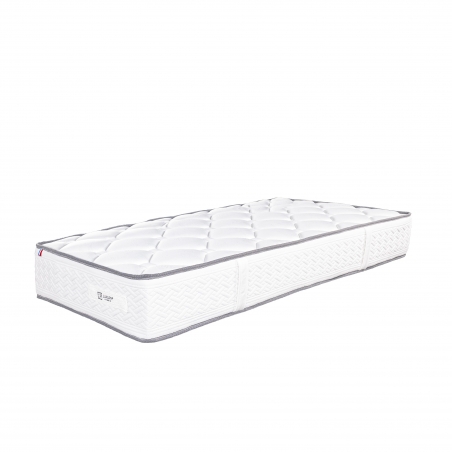 Matelas Iris, 20cm, mousse haute densité, indépendance du couchage, face été/hiver