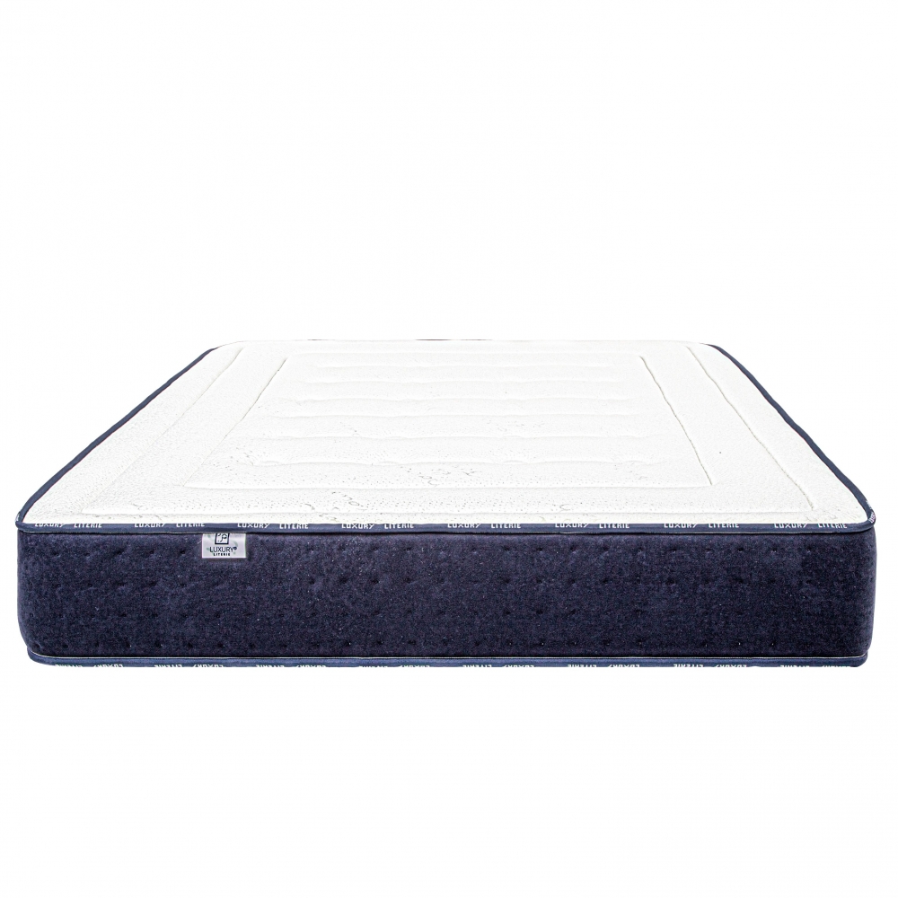 Matelas Nuage, 24cm, mi-ferme, mousse haute densité, indépendance du couchage, face été/hiver