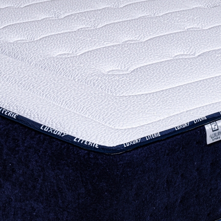 Matelas Nuage, 24cm, mi-ferme, mousse haute densité, indépendance du couchage, face été/hiver