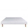 Ensemble Matelas Relaxation 26 cm, ressorts ensachés ferme face été/hiver + sommier blanc ep 13cm, + oreiller + couette