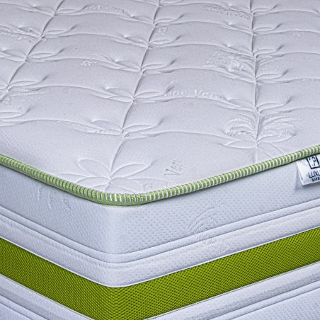 Matelas Rêverie 30cm, mousse haute densité indépendance du couchage face été/hiver