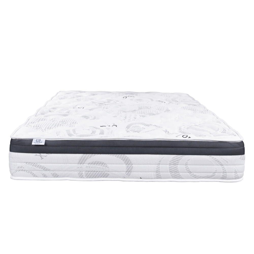 Matelas Sleeplux 26cm, latex mousse haute densité ferme indépendance du couchage face été/hiver