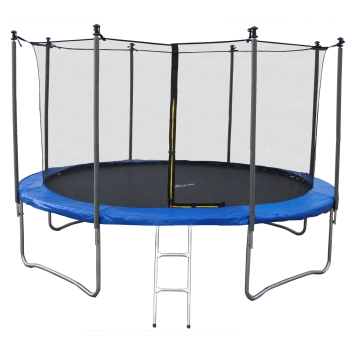 Trampoline Jump4Fun Classique 12FT - 366cm - Bleu
