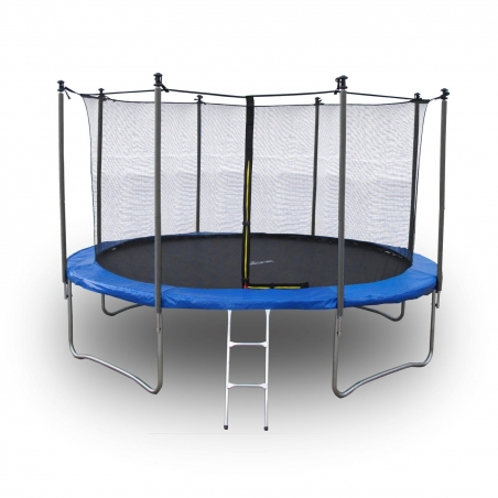 Trampoline Jump4Fun Classique 14FT - 427cm - Bleu