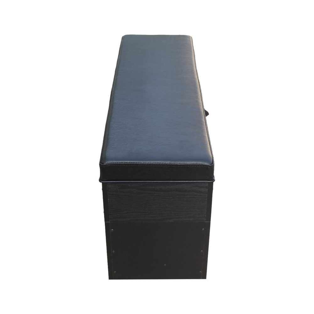 Banc Bois MDF 113 x 32 cm avec coussin - Deluxe