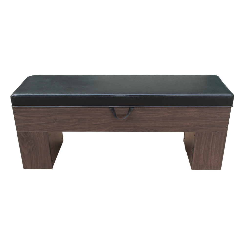 Banc Bois MDF 113 x 32 cm avec coussin - Deluxe