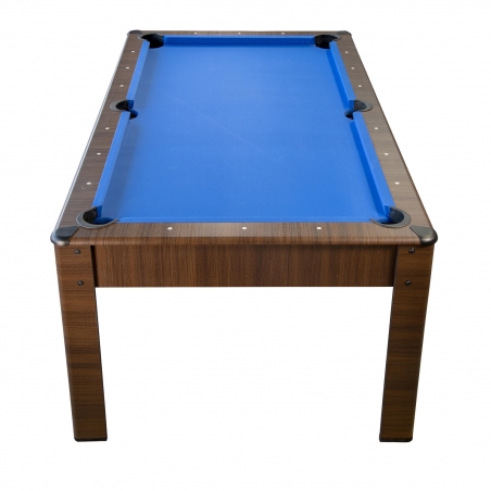 Billard Américain en kit 5FT - 183 x 100 cm avec accessoires - Couleur Bois Brut