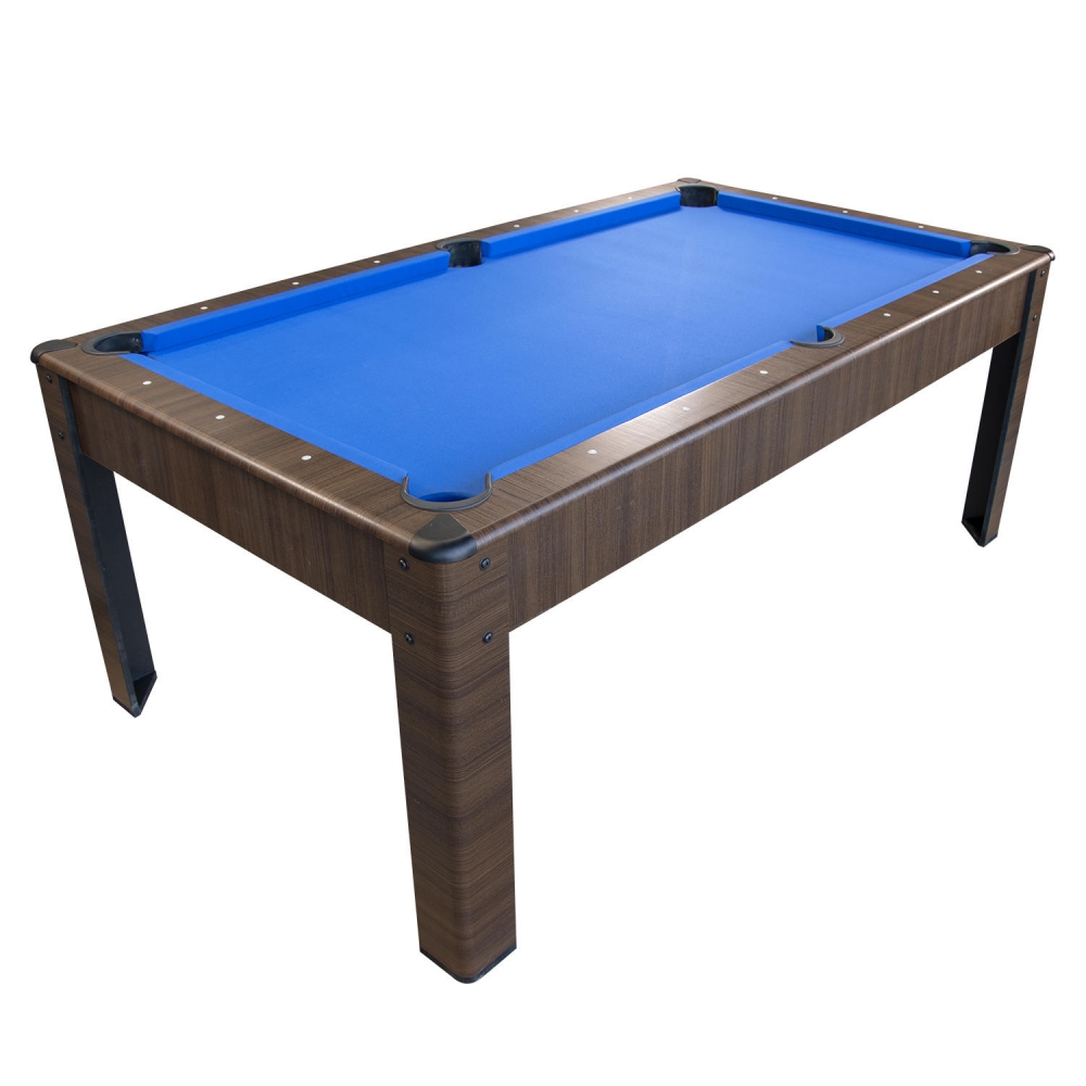 Billard Américain en kit 5FT - 183 x 100 cm avec accessoires - Couleur Bois Brut