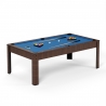Billard Américain en kit 5FT - 183 x 100 cm avec accessoires - Couleur Bois Brut