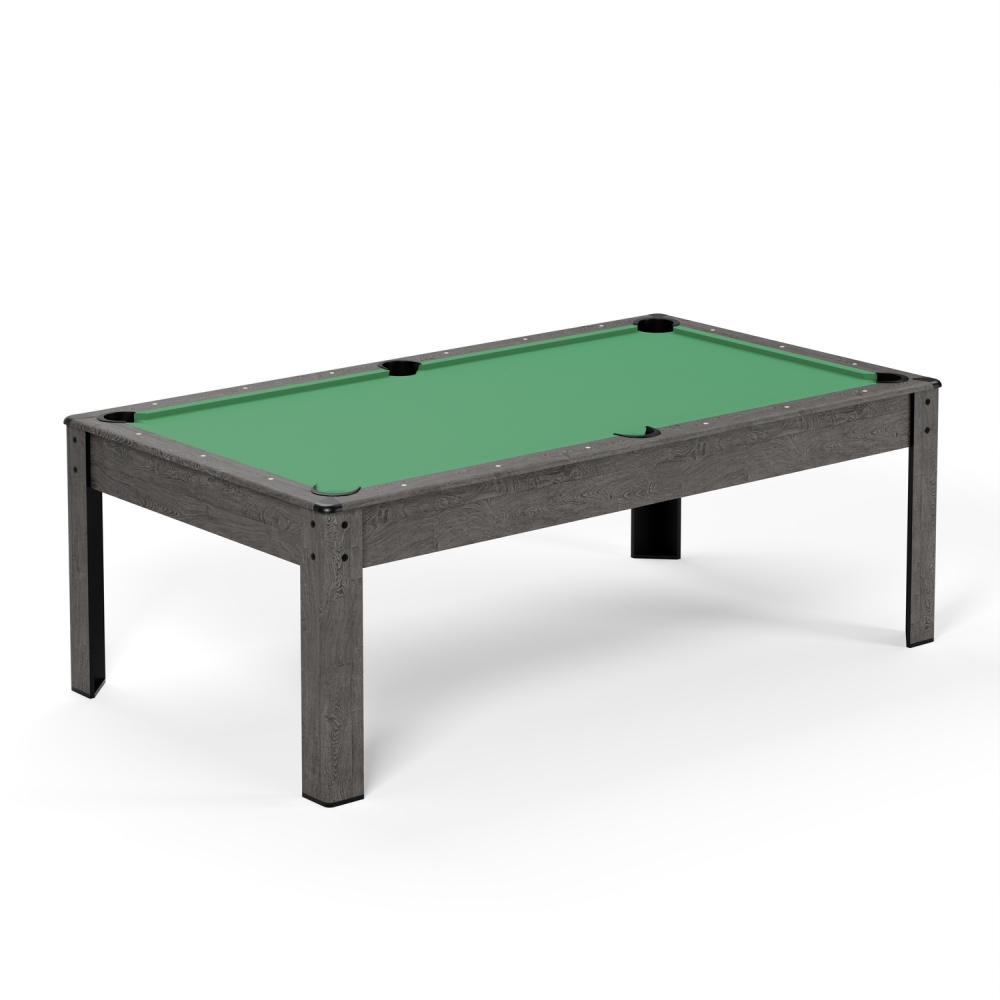 Billard Américain en kit 5FT - 183 x 100 cm avec accessoires - Couleur Bois Gris