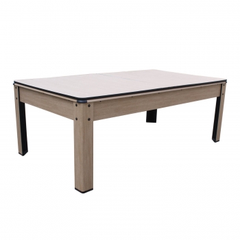 Billard Américain en kit 5FT - 183 x 102 cm avec accessoires - Couleur Bois Chene