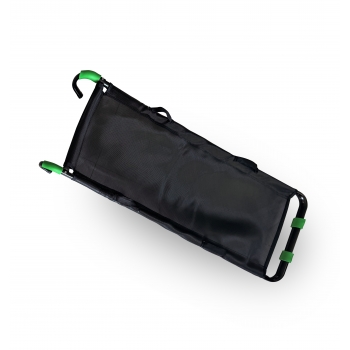 Echelle toboggan pour trampoline - Noir